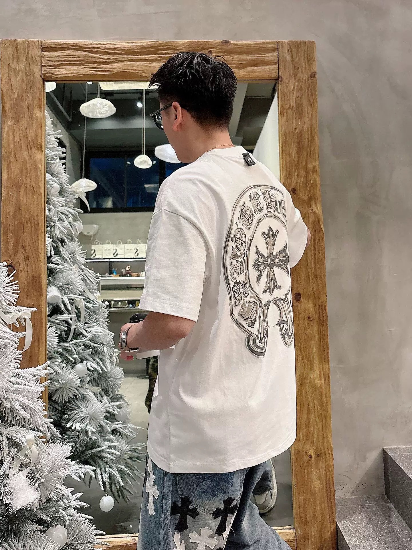 【Chrome Hearts】2025新作 クロムハーツ Tシャツ 男女兼用 高品質 半袖 CH043