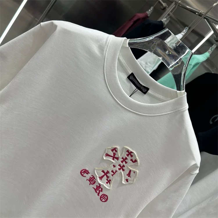 【Chrome Hearts】2025新作 クロムハーツ Tシャツ 男女兼用 高品質 半袖 CH045