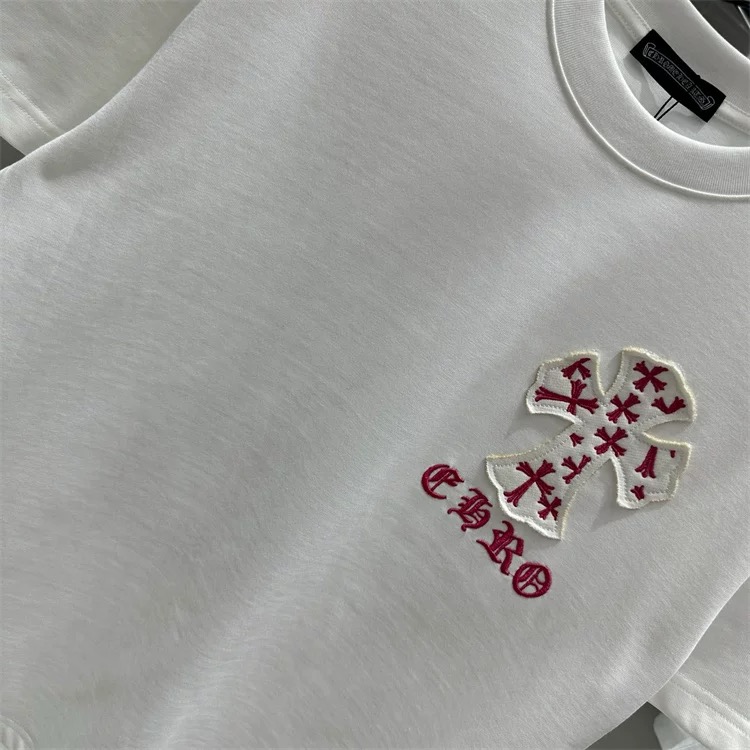 【Chrome Hearts】2025新作 クロムハーツ Tシャツ 男女兼用 高品質 半袖 CH045