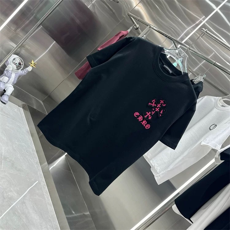 【Chrome Hearts】2025新作 クロムハーツ Tシャツ 男女兼用 高品質 半袖 CH045