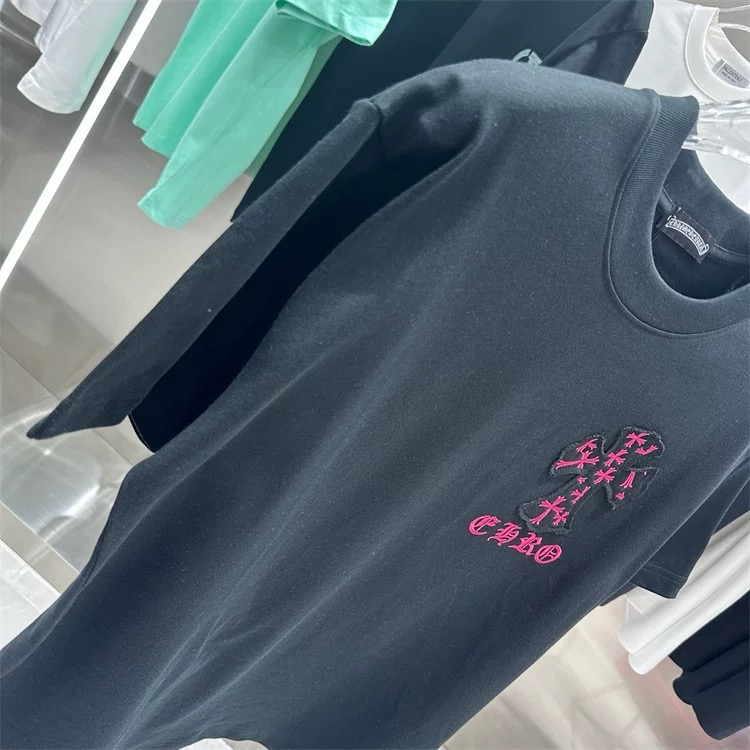 【Chrome Hearts】2025新作 クロムハーツ Tシャツ 男女兼用 高品質 半袖 CH045