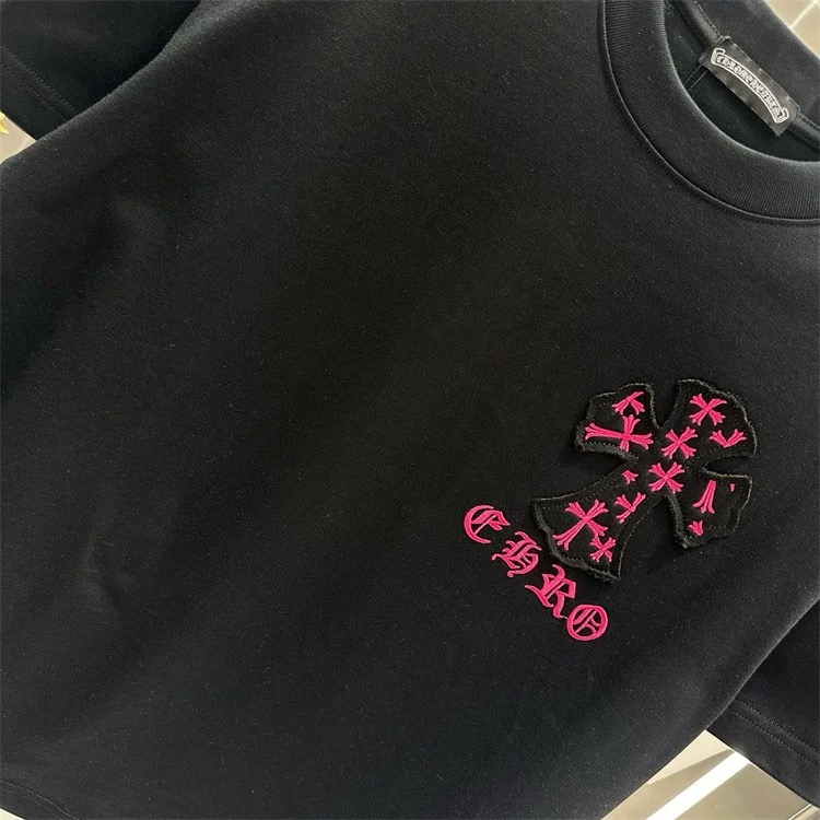 【Chrome Hearts】2025新作 クロムハーツ Tシャツ 男女兼用 高品質 半袖 CH045