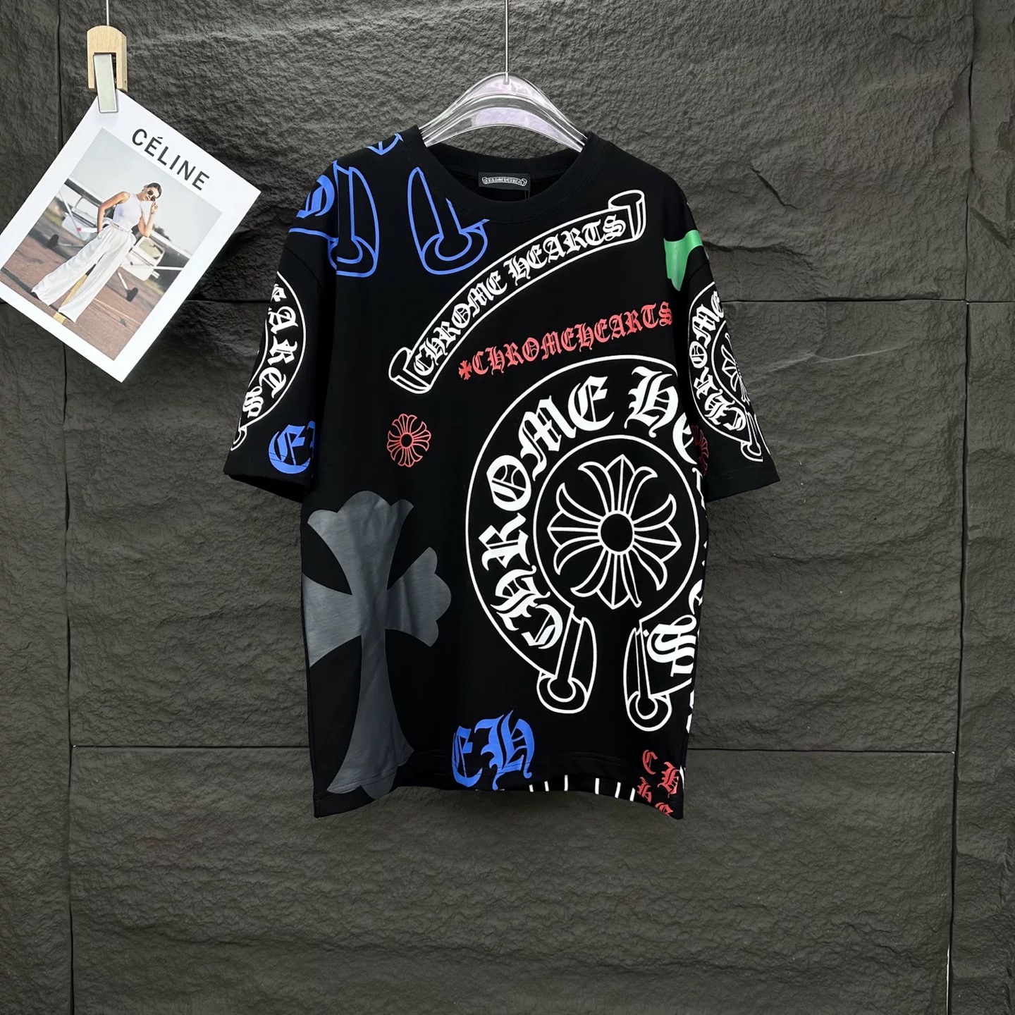 【Chrome Hearts】2025新作 クロムハーツ Tシャツ 男女兼用 高品質 半袖 CH046