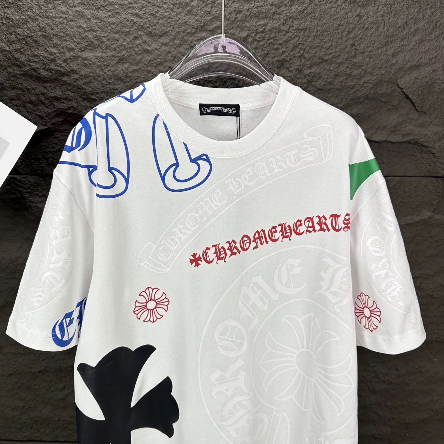 【Chrome Hearts】2025新作 クロムハーツ Tシャツ 男女兼用 高品質 半袖 CH046