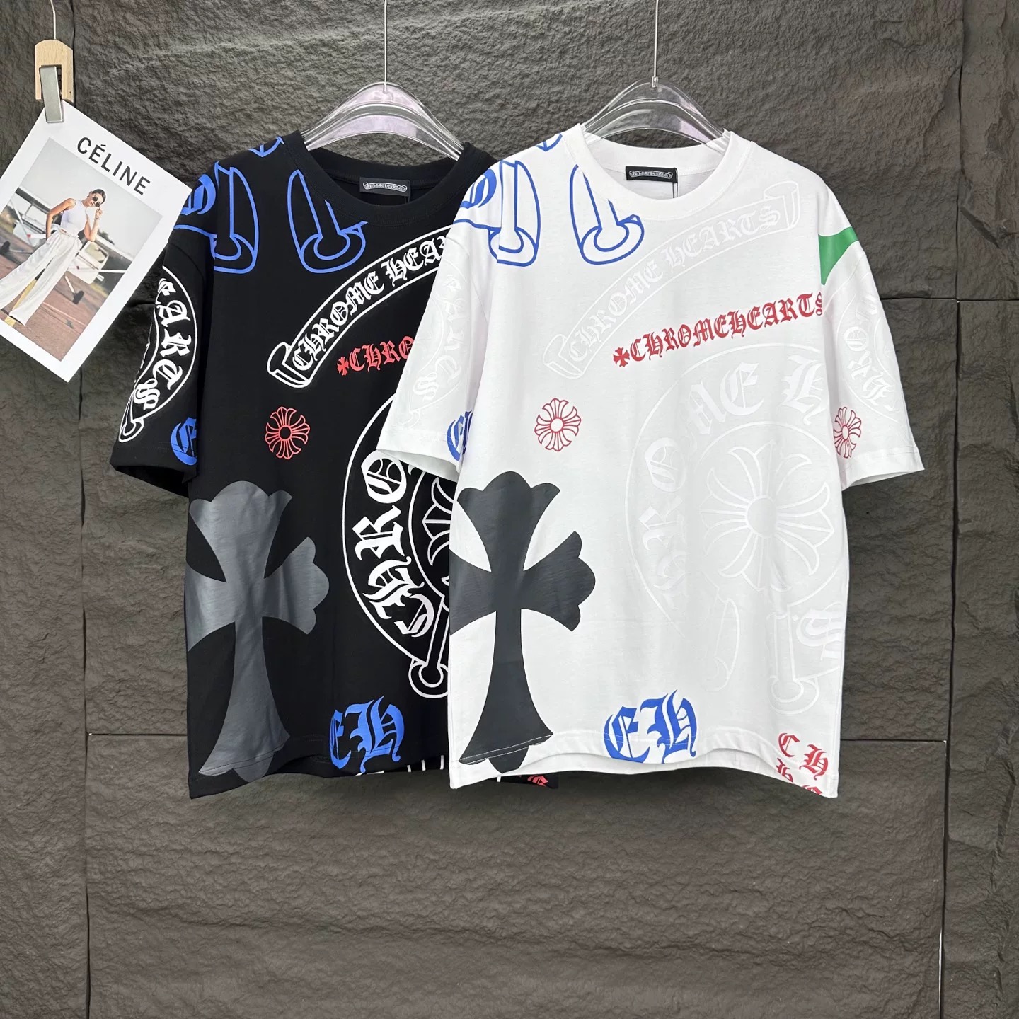 【Chrome Hearts】2025新作 クロムハーツ Tシャツ 男女兼用 高品質 半袖 CH046