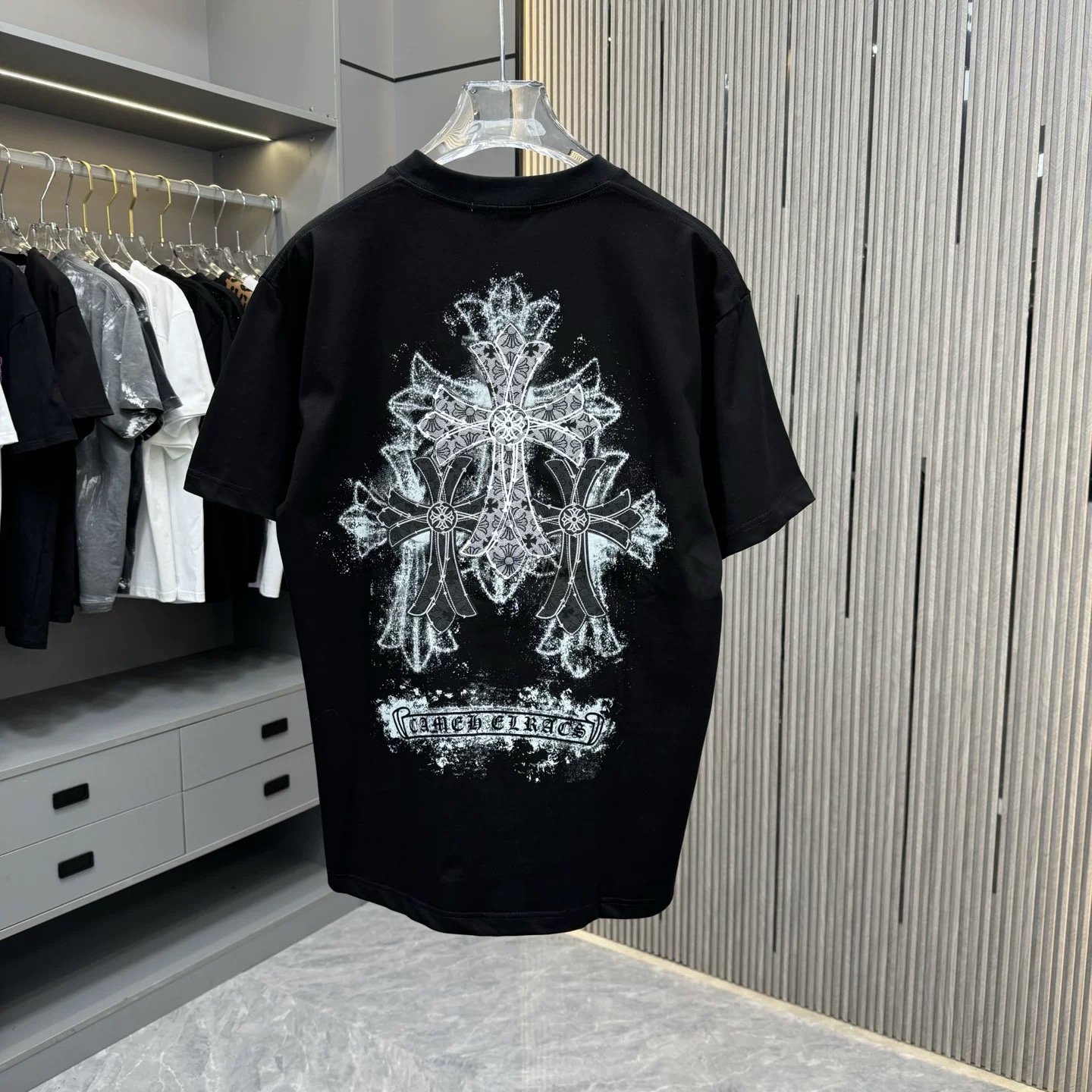 【Chrome Hearts】2025新作 クロムハーツ Tシャツ 男女兼用 高品質 半袖 CH047