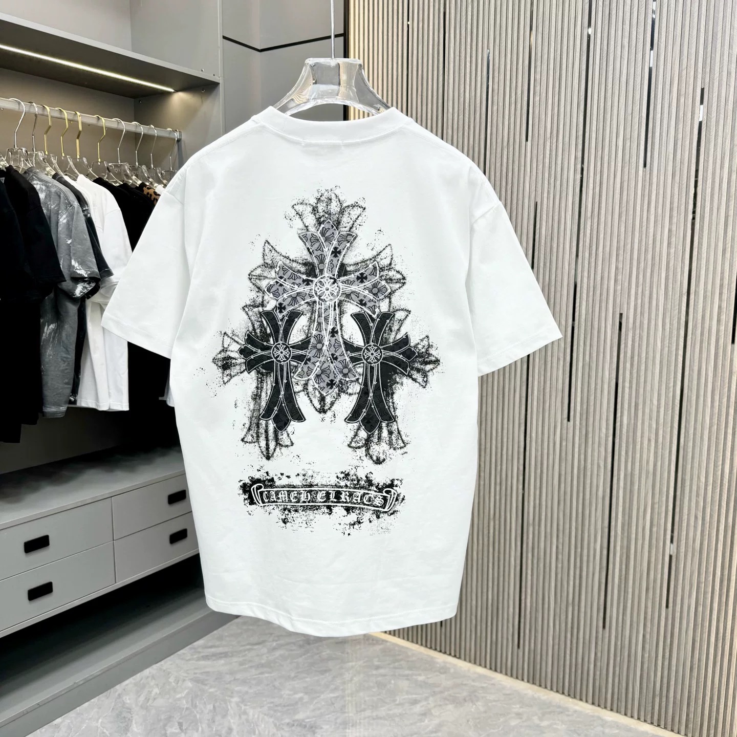 【Chrome Hearts】2025新作 クロムハーツ Tシャツ 男女兼用 高品質 半袖 CH047