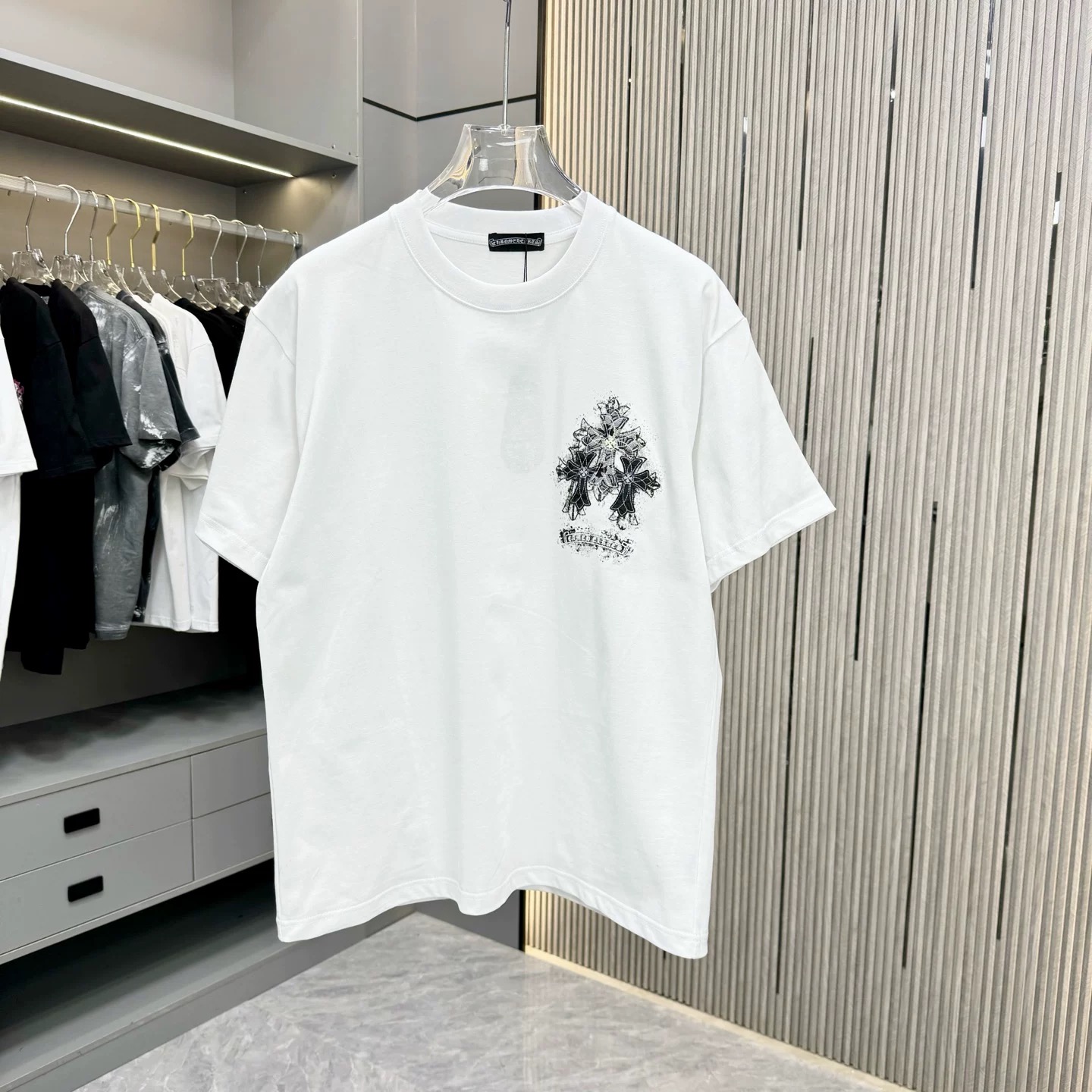 【Chrome Hearts】2025新作 クロムハーツ Tシャツ 男女兼用 高品質 半袖 CH047