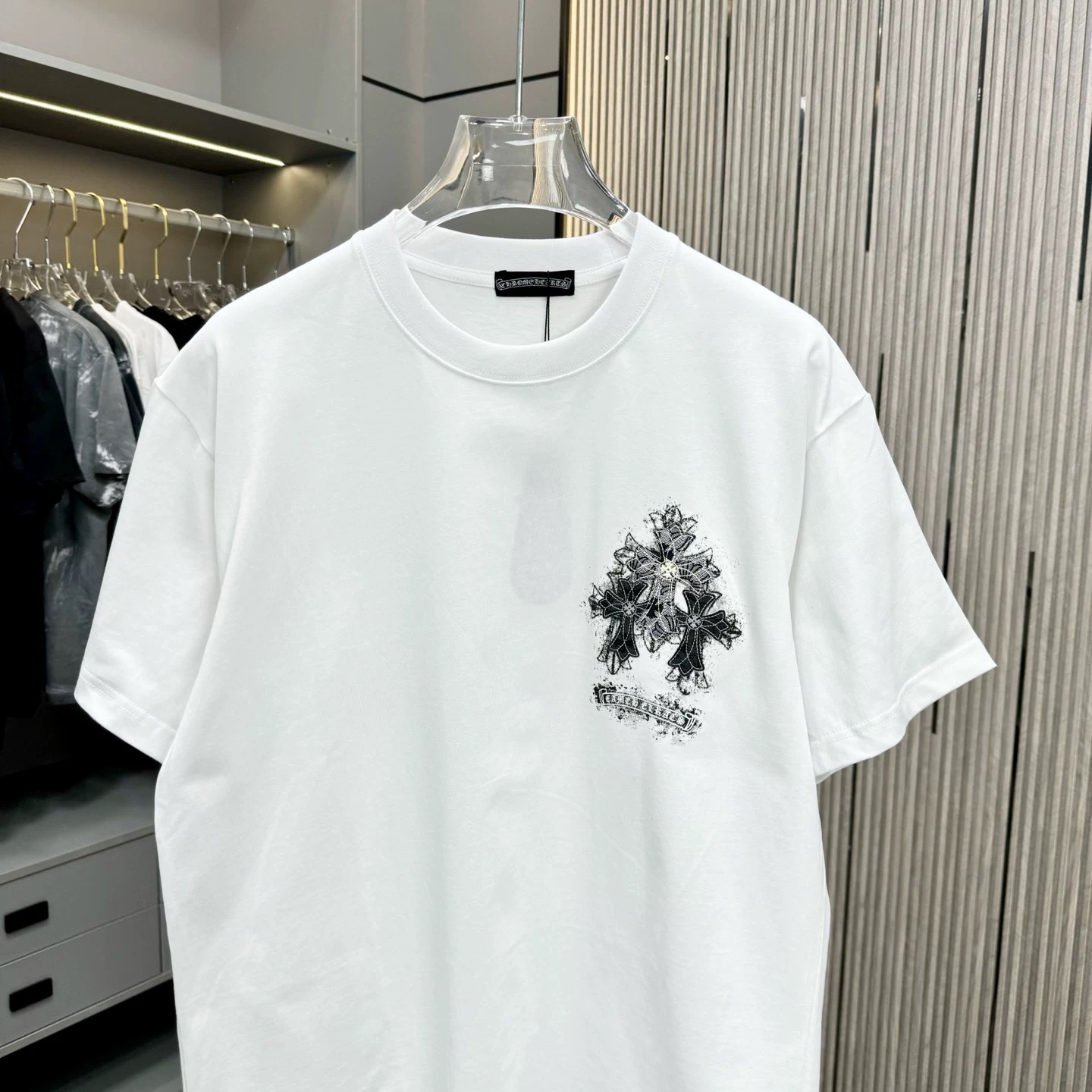 【Chrome Hearts】2025新作 クロムハーツ Tシャツ 男女兼用 高品質 半袖 CH047