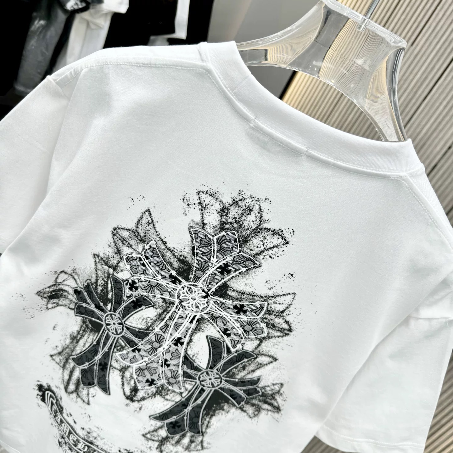 【Chrome Hearts】2025新作 クロムハーツ Tシャツ 男女兼用 高品質 半袖 CH047