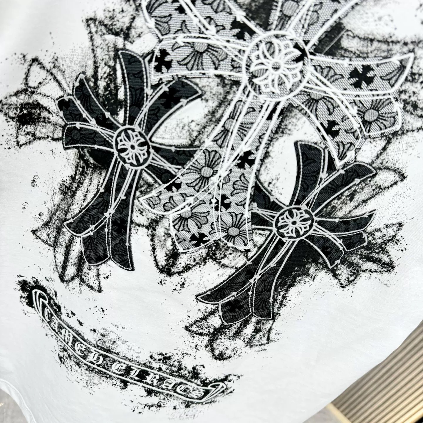 【Chrome Hearts】2025新作 クロムハーツ Tシャツ 男女兼用 高品質 半袖 CH047