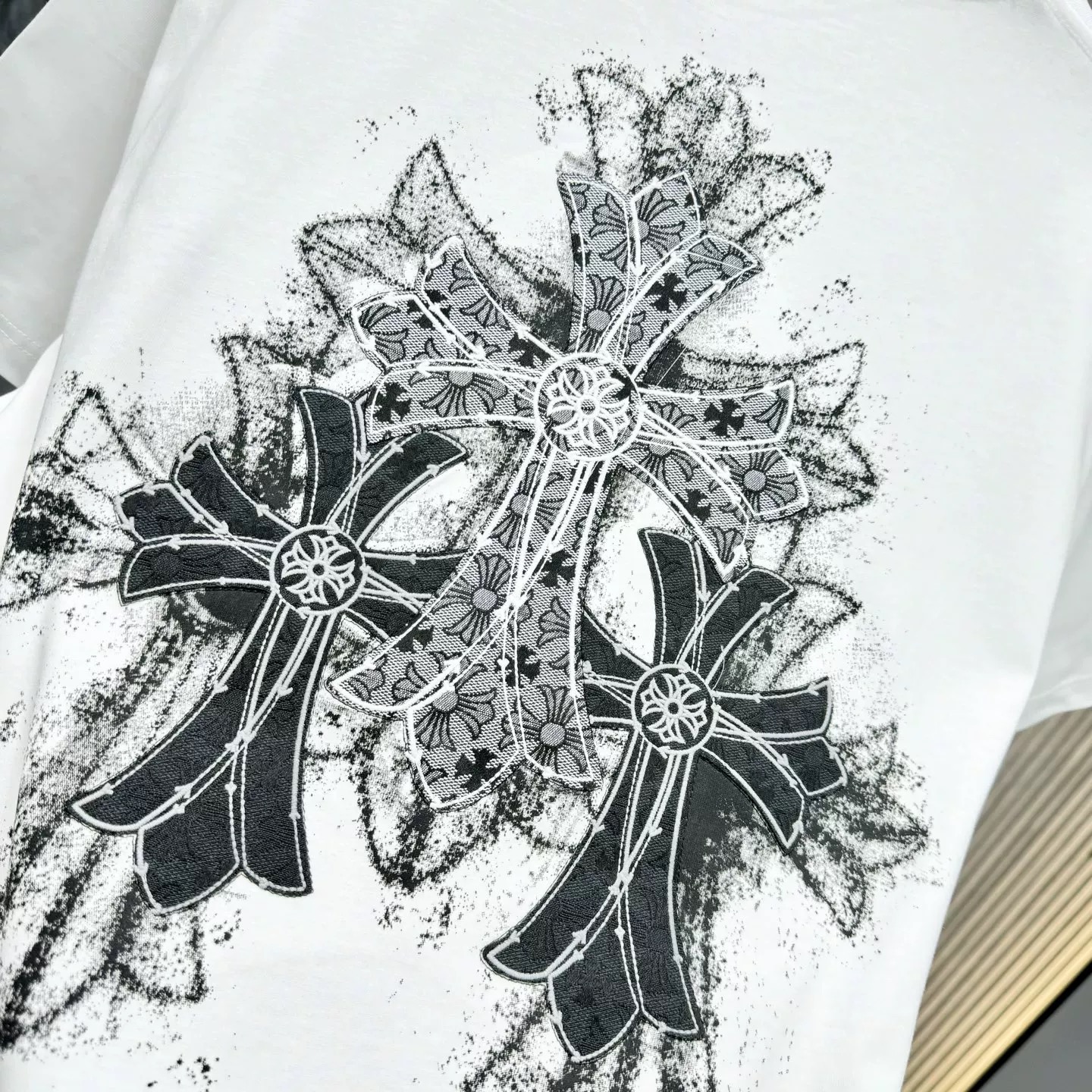 【Chrome Hearts】2025新作 クロムハーツ Tシャツ 男女兼用 高品質 半袖 CH047