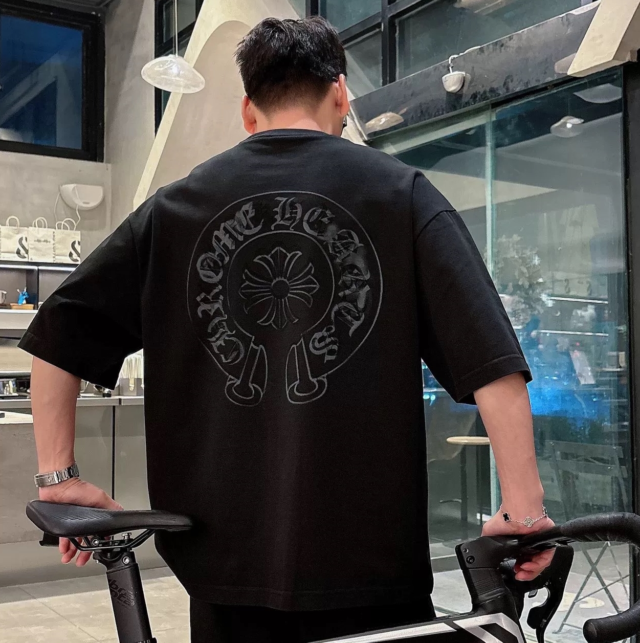 【Chrome Hearts】2025新作 クロムハーツ Tシャツ 男女兼用 高品質 半袖 CH048