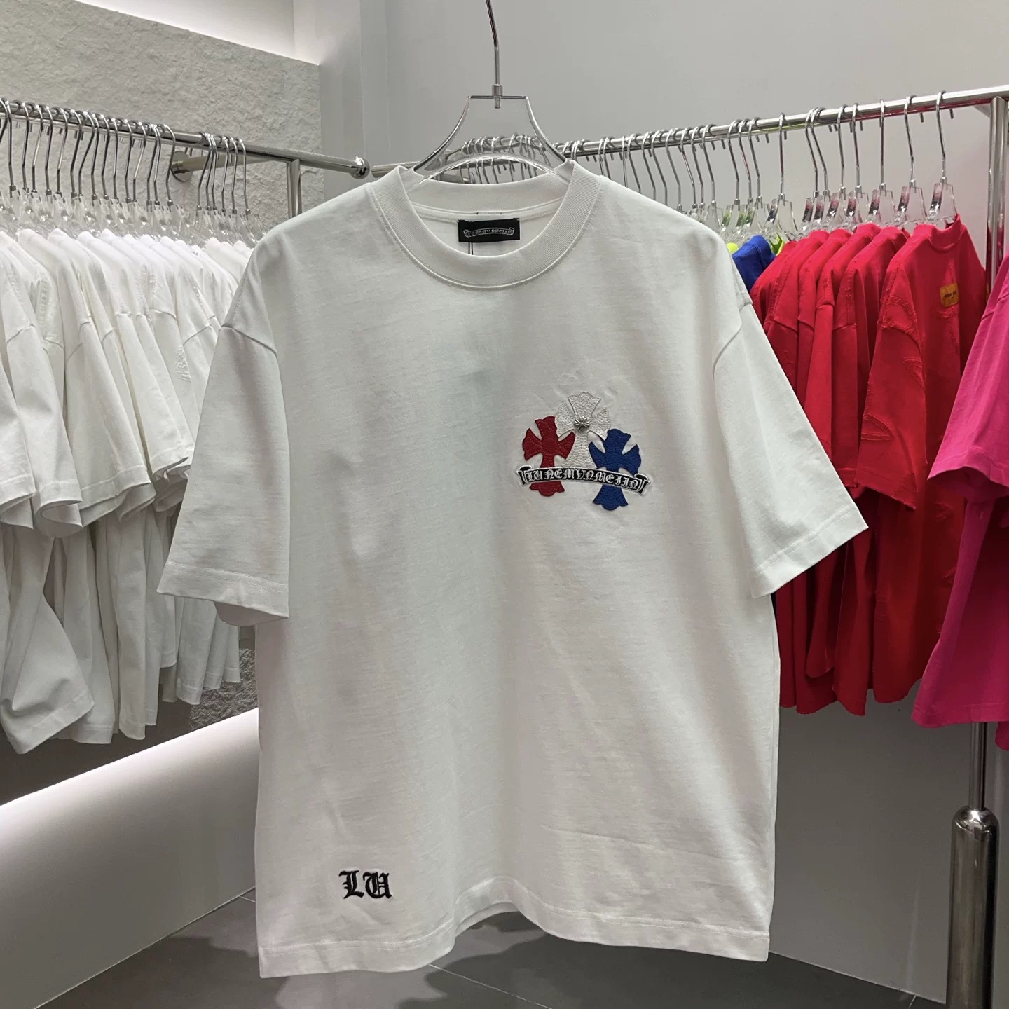 【Chrome Hearts】2025新作 クロムハーツ Tシャツ 男女兼用 高品質 半袖 CH049