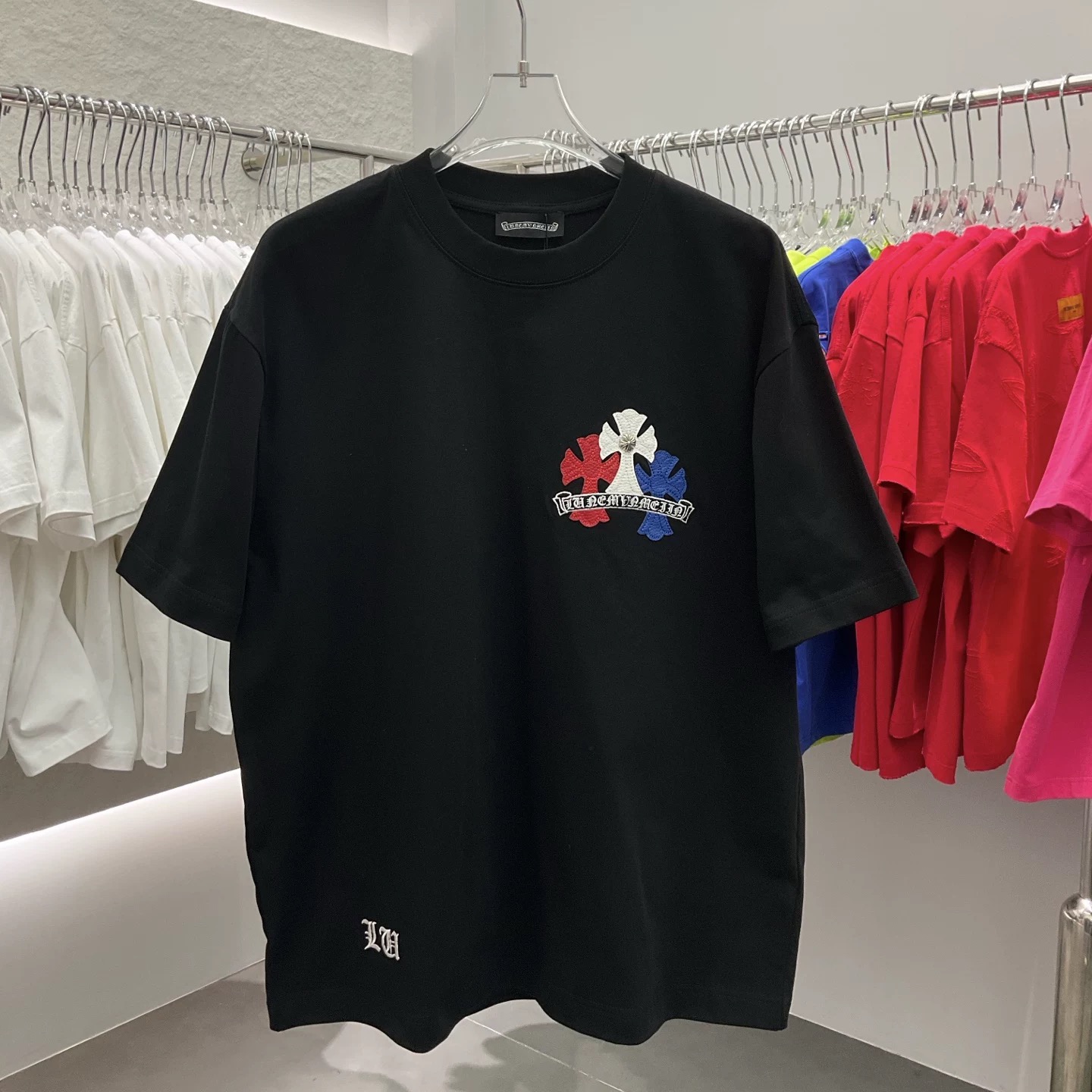 【Chrome Hearts】2025新作 クロムハーツ Tシャツ 男女兼用 高品質 半袖 CH049
