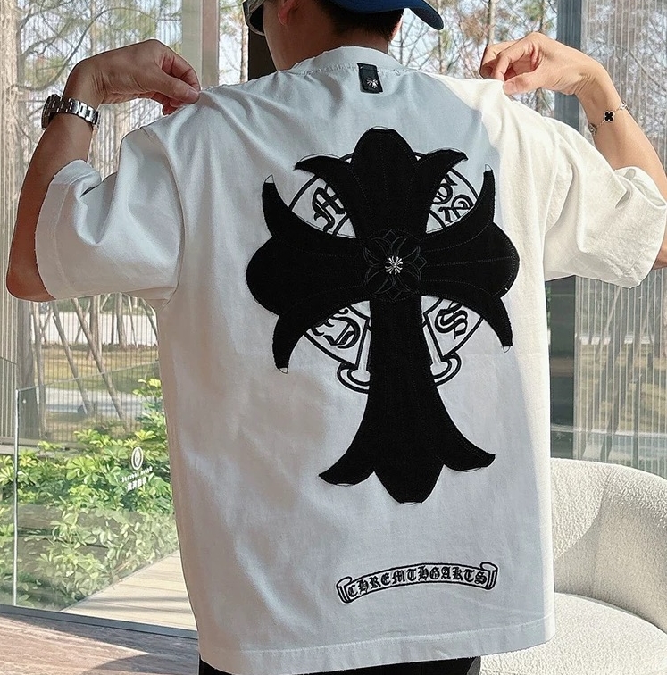 【Chrome Hearts】2025新作 クロムハーツ Tシャツ 男女兼用 高品質 半袖 CH050