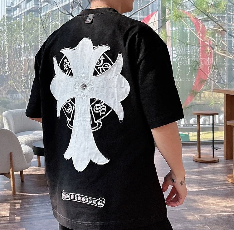 【Chrome Hearts】2025新作 クロムハーツ Tシャツ 男女兼用 高品質 半袖 CH050