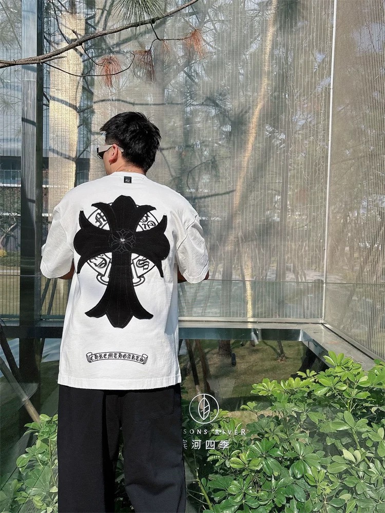 【Chrome Hearts】2025新作 クロムハーツ Tシャツ 男女兼用 高品質 半袖 CH050