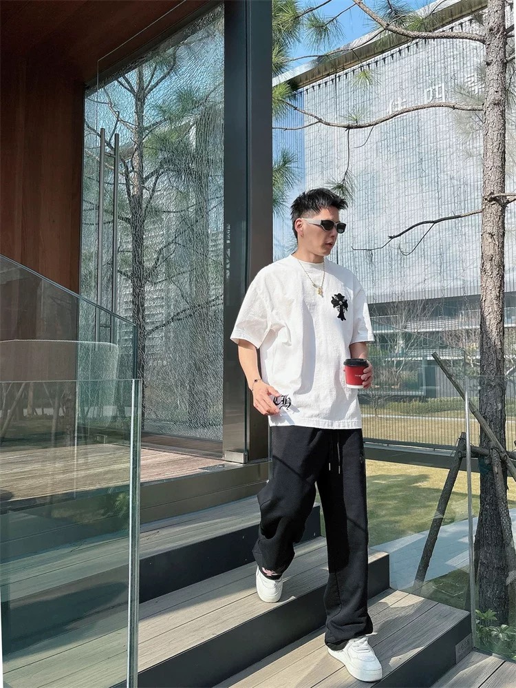 【Chrome Hearts】2025新作 クロムハーツ Tシャツ 男女兼用 高品質 半袖 CH050