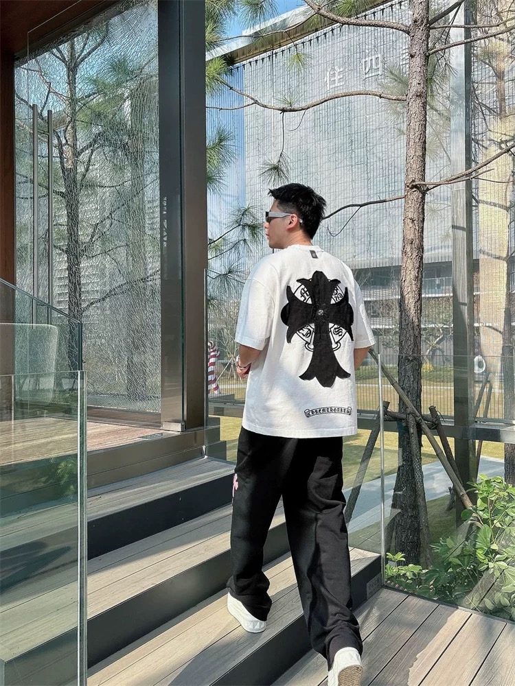【Chrome Hearts】2025新作 クロムハーツ Tシャツ 男女兼用 高品質 半袖 CH050
