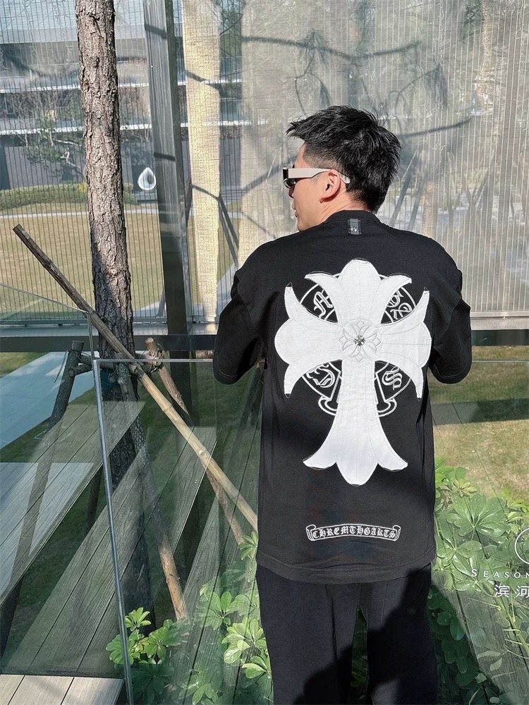 【Chrome Hearts】2025新作 クロムハーツ Tシャツ 男女兼用 高品質 半袖 CH050