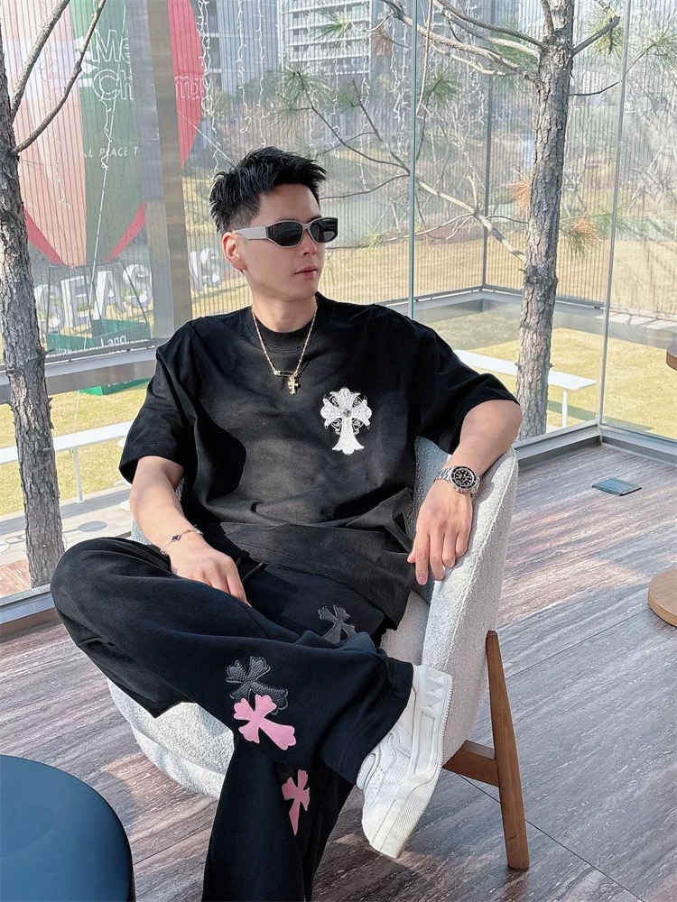 【Chrome Hearts】2025新作 クロムハーツ Tシャツ 男女兼用 高品質 半袖 CH050