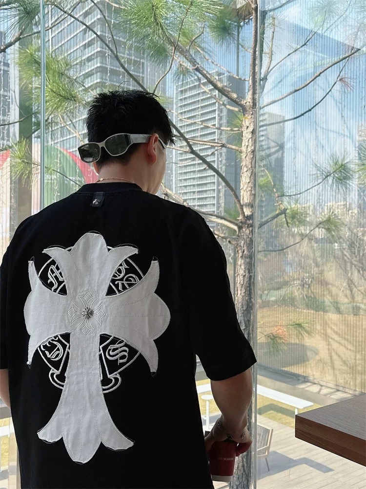 【Chrome Hearts】2025新作 クロムハーツ Tシャツ 男女兼用 高品質 半袖 CH050