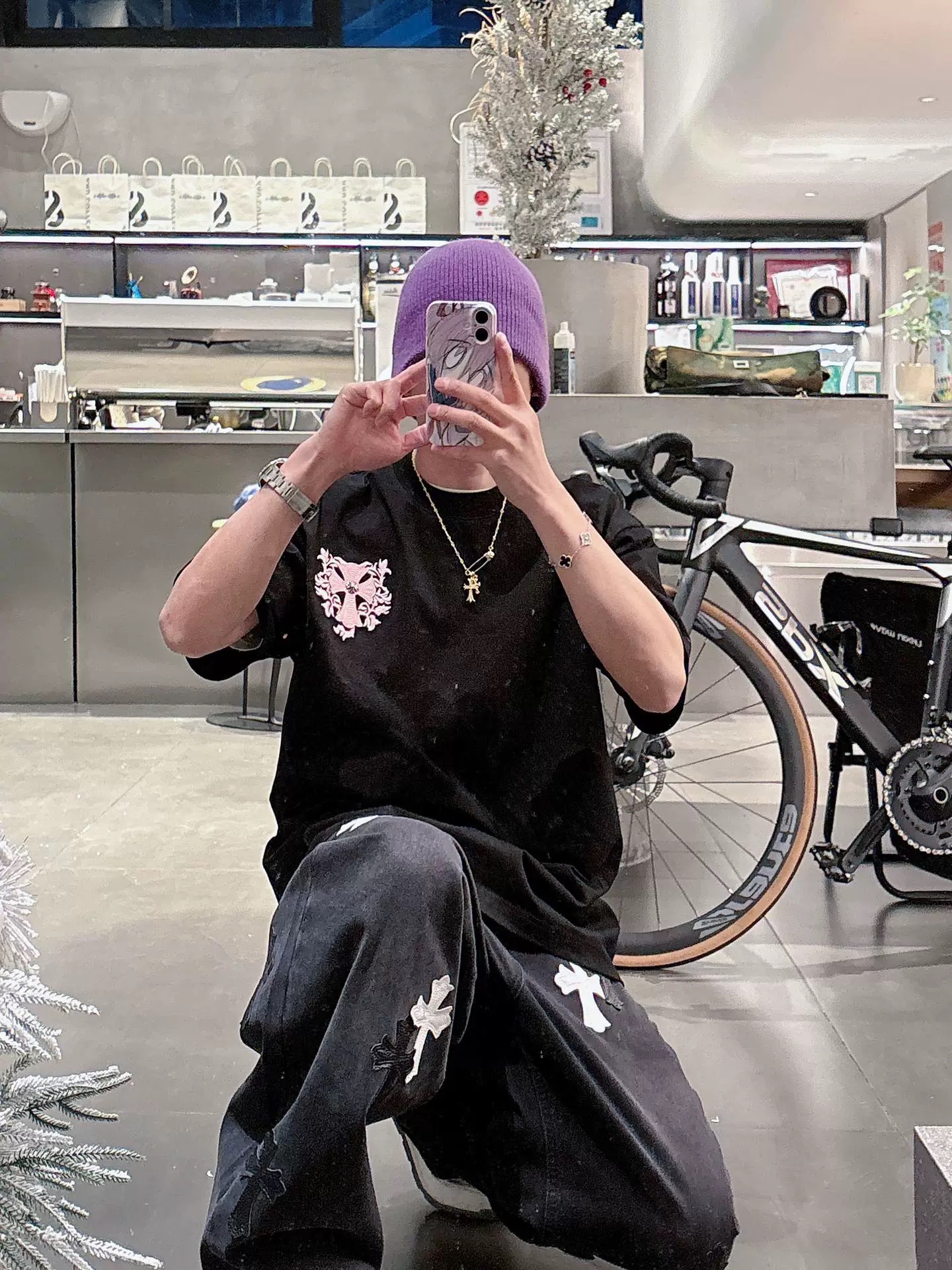 【Chrome Hearts】2025新作 クロムハーツ Tシャツ 男女兼用 高品質 半袖 CH051
