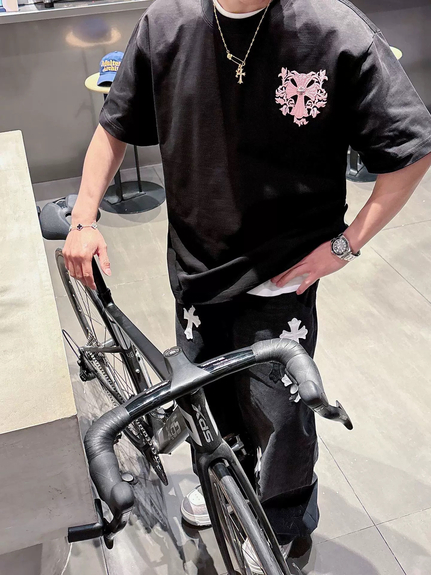 【Chrome Hearts】2025新作 クロムハーツ Tシャツ 男女兼用 高品質 半袖 CH051