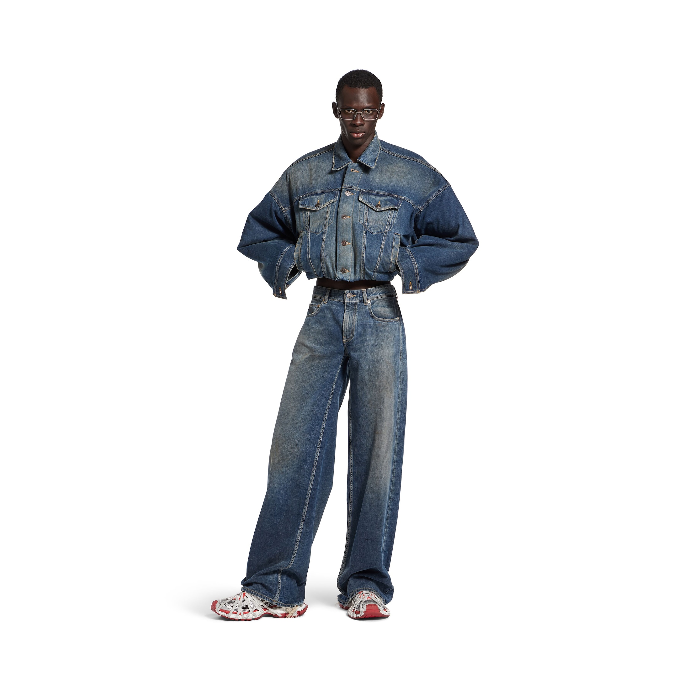 グレー/レッド/ブラック/ホワイト の メンズ 3xl Extreme Lace スニーカー