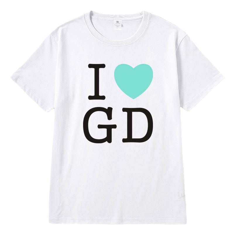 G-DRAGON 2025 香港ステーション「Übermensch」ワールドツアーコンサート応援Tシャツ ピュアコットン 半袖