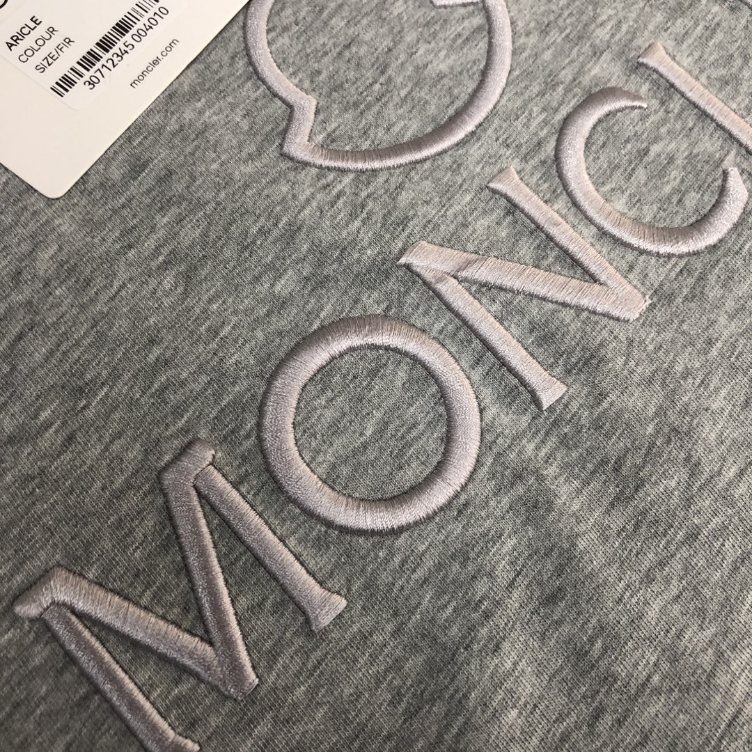 【Moncler】2025年新作 モンクレール メンズ 半袖 ラウンドネック 刺繍Tシャツ