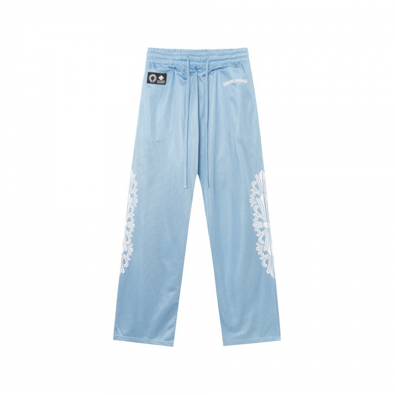 クロムハーツ ショートパンツ ナイロン サイズS~2XL ブラック CHプリント メッシュ