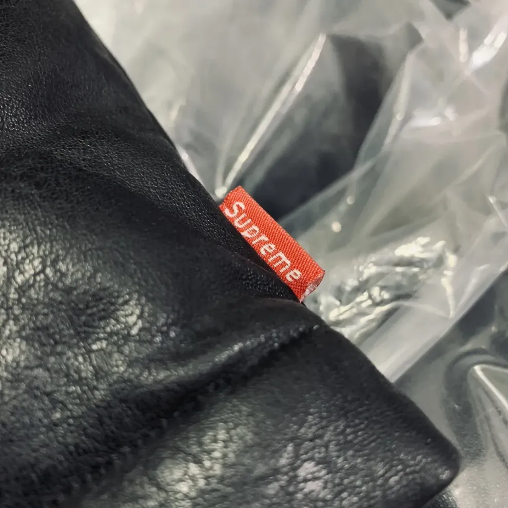 Supreme x THE NORTH FACE FW17 leather jacket（SUP-FW17-617）
