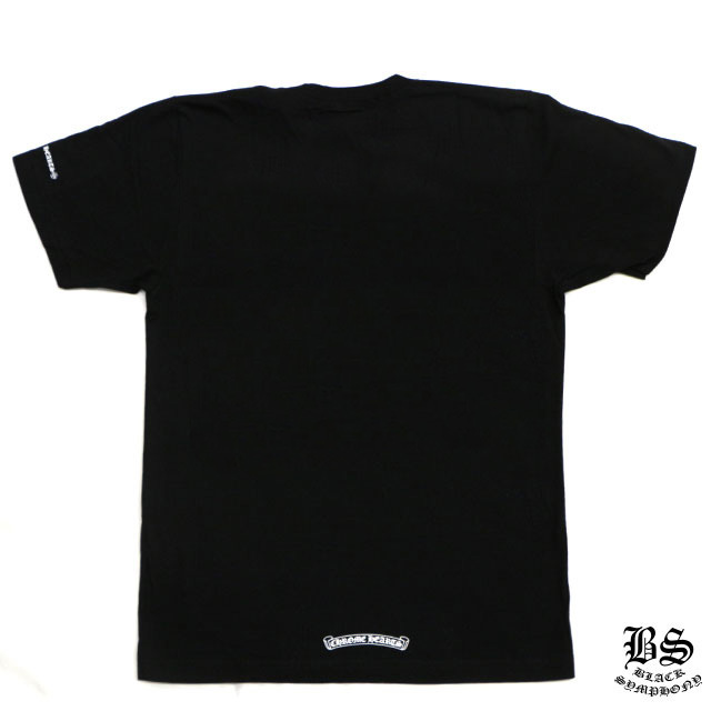 【Chrome Hearts】クロムハーツ Tシャツ ネックロゴ　ブラック