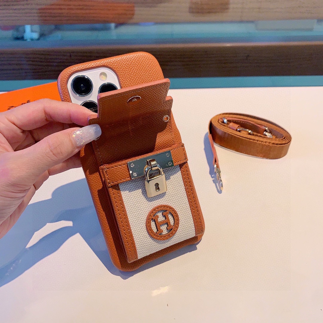 【HERMES】エルメス ダークカラー ななめスパン 電話ケース zm-高島屋オンラインストア - 公式