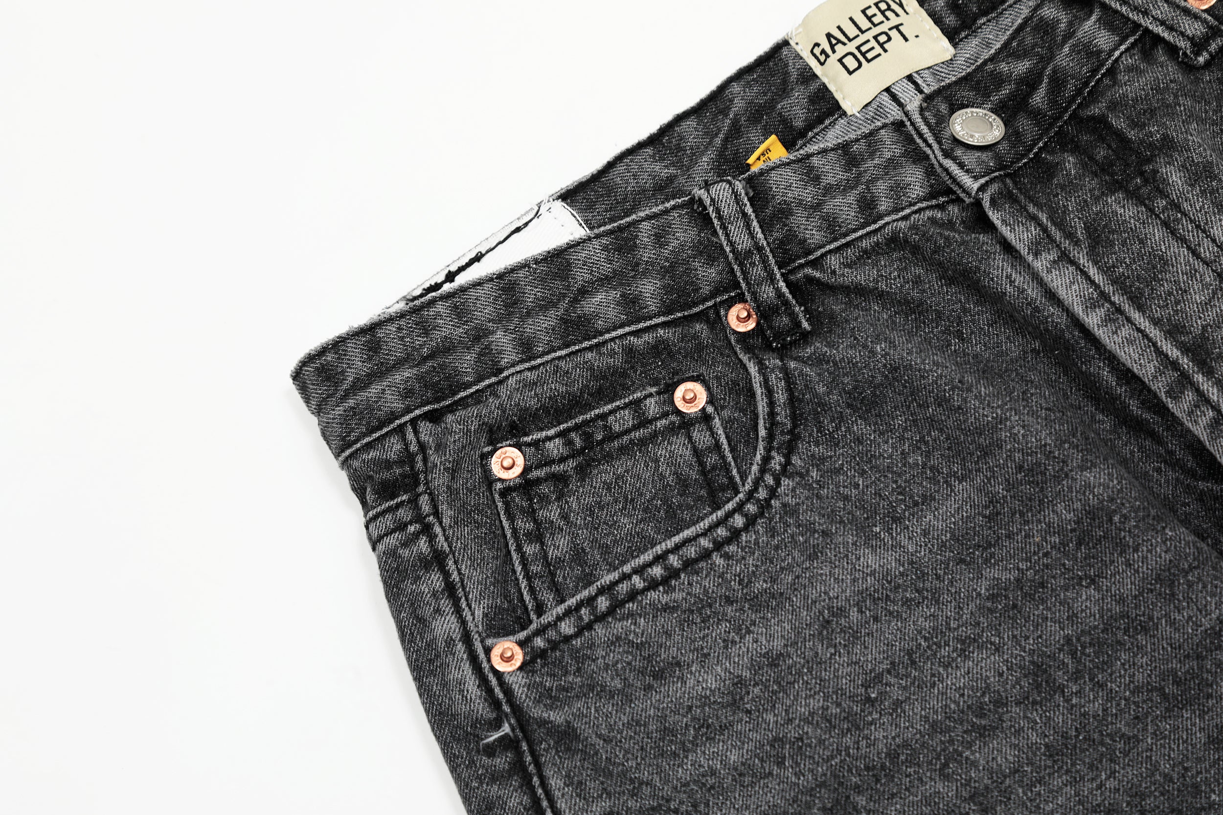 【Chrome Hearts】クロムハーツ ギャラリーデパート クロスパッチ フレアデニムジーンズ