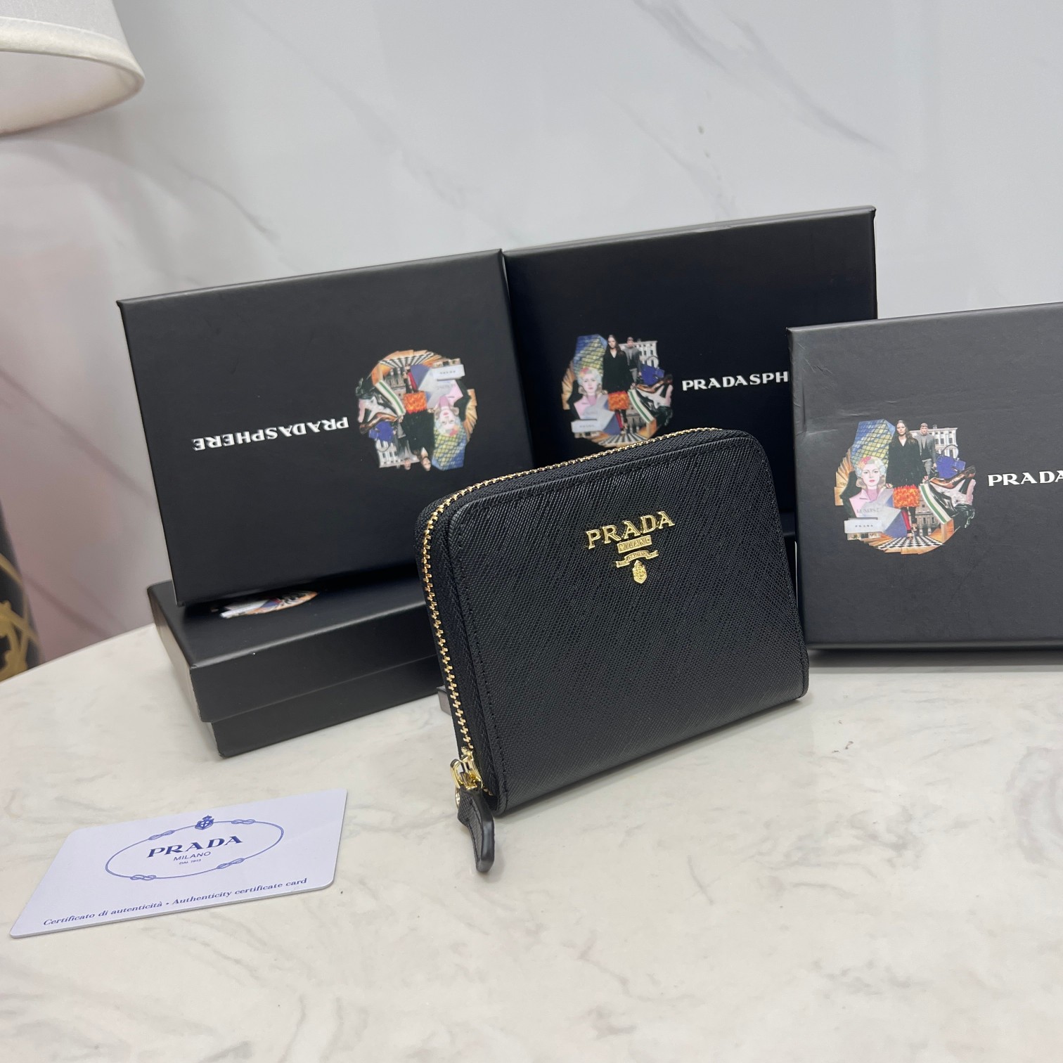 PRADA/プラダ サフィアーノレザー カードケース-高島屋オンラインストア - 公式