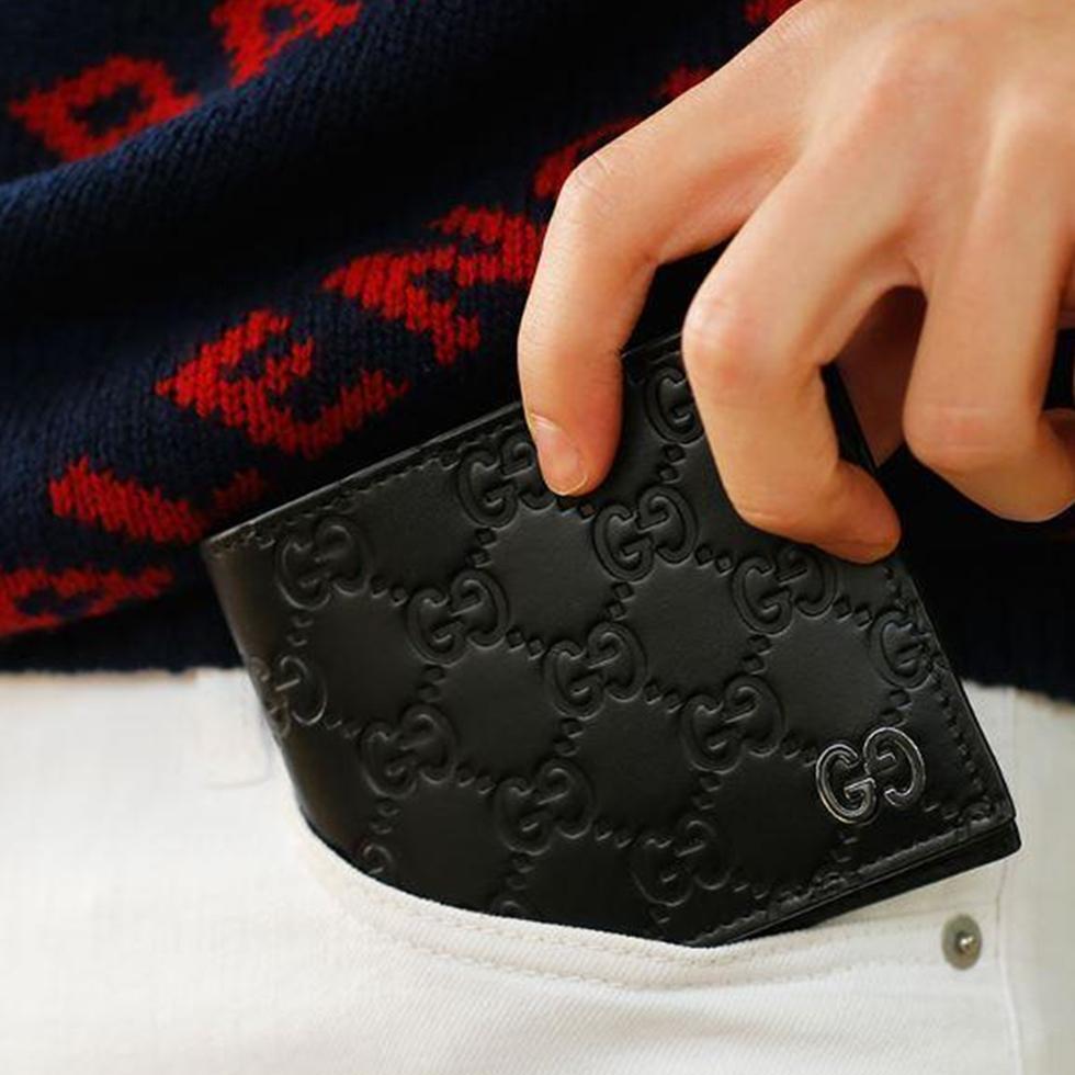 Gucci グッチ 折財布 メンズ 522869 cwc1n 1000 ブラック-高島屋オンラインストア - 公式