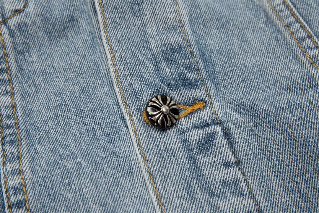 【Chrome Hearts】クロムハーツ 新作デニムジャケット Tシャツ