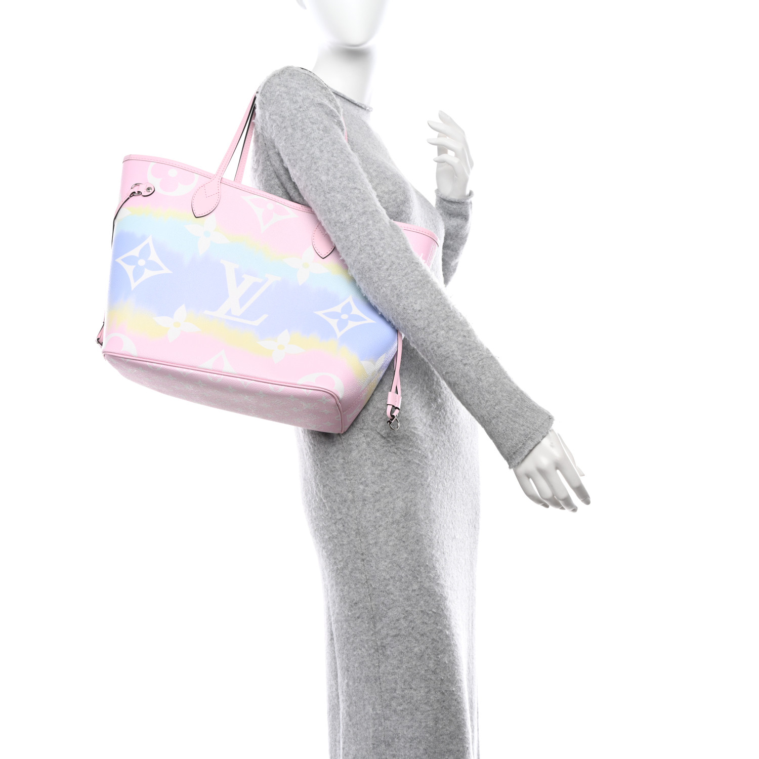 【LOUIS VUITTON】ルイヴィトン  ネヴァーフルMMエスカルライン モノグラム トートバッグ モノグラムキャンバス レディース