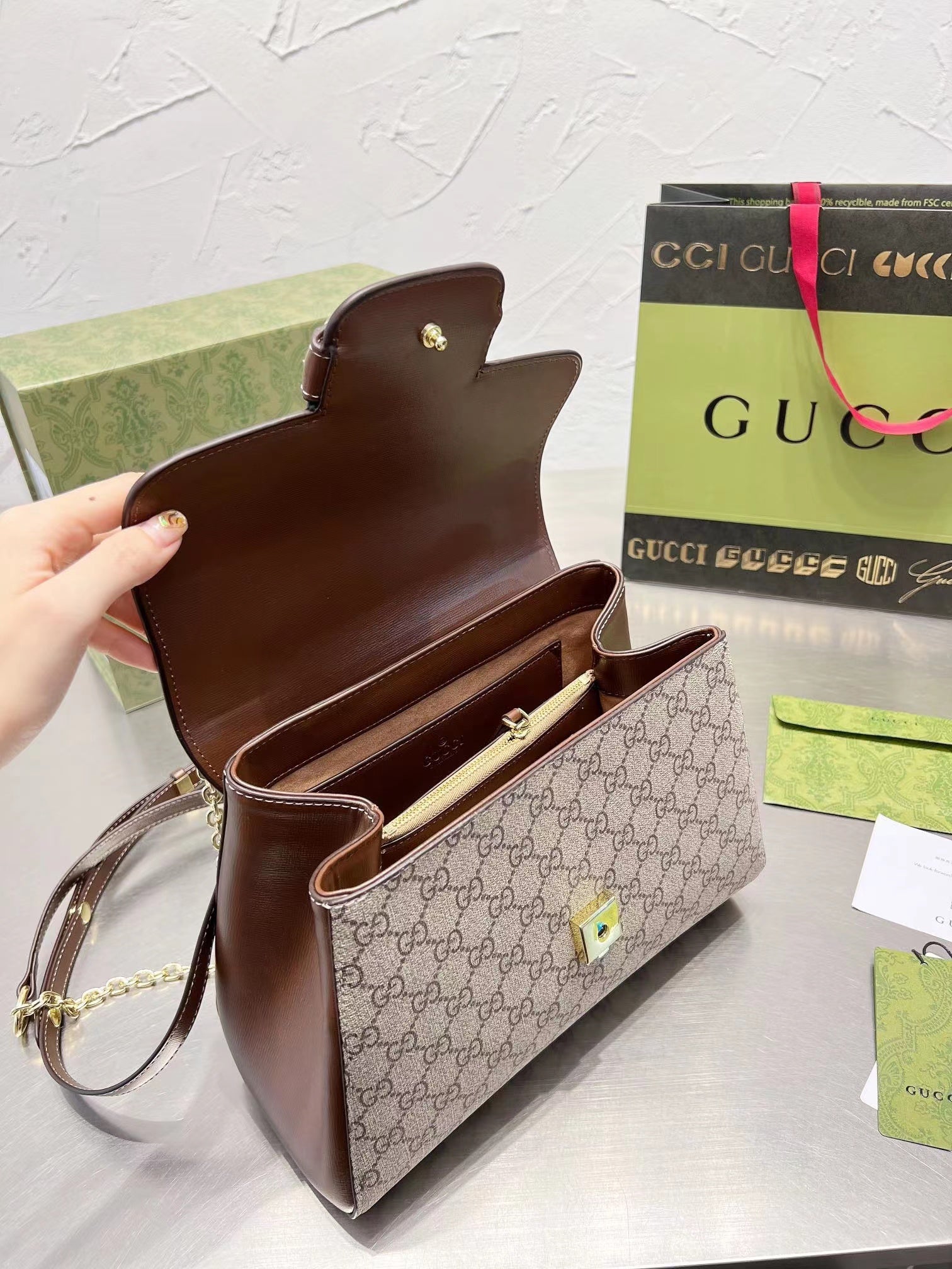 Gucci 〔グッチ ホースビット 1955〕ミディアムバッグ