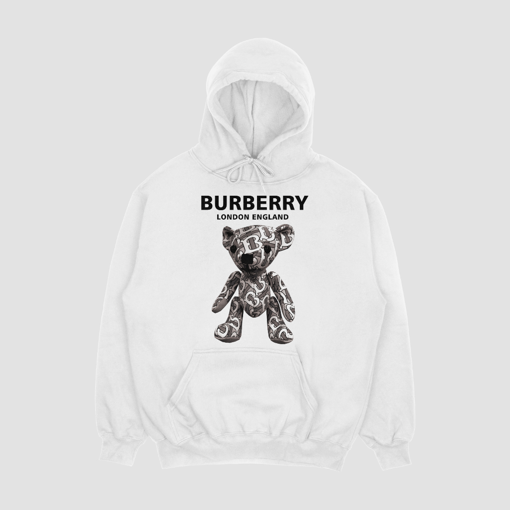 Burberryスウェット クル パーカー プリント  綿　男女兼用