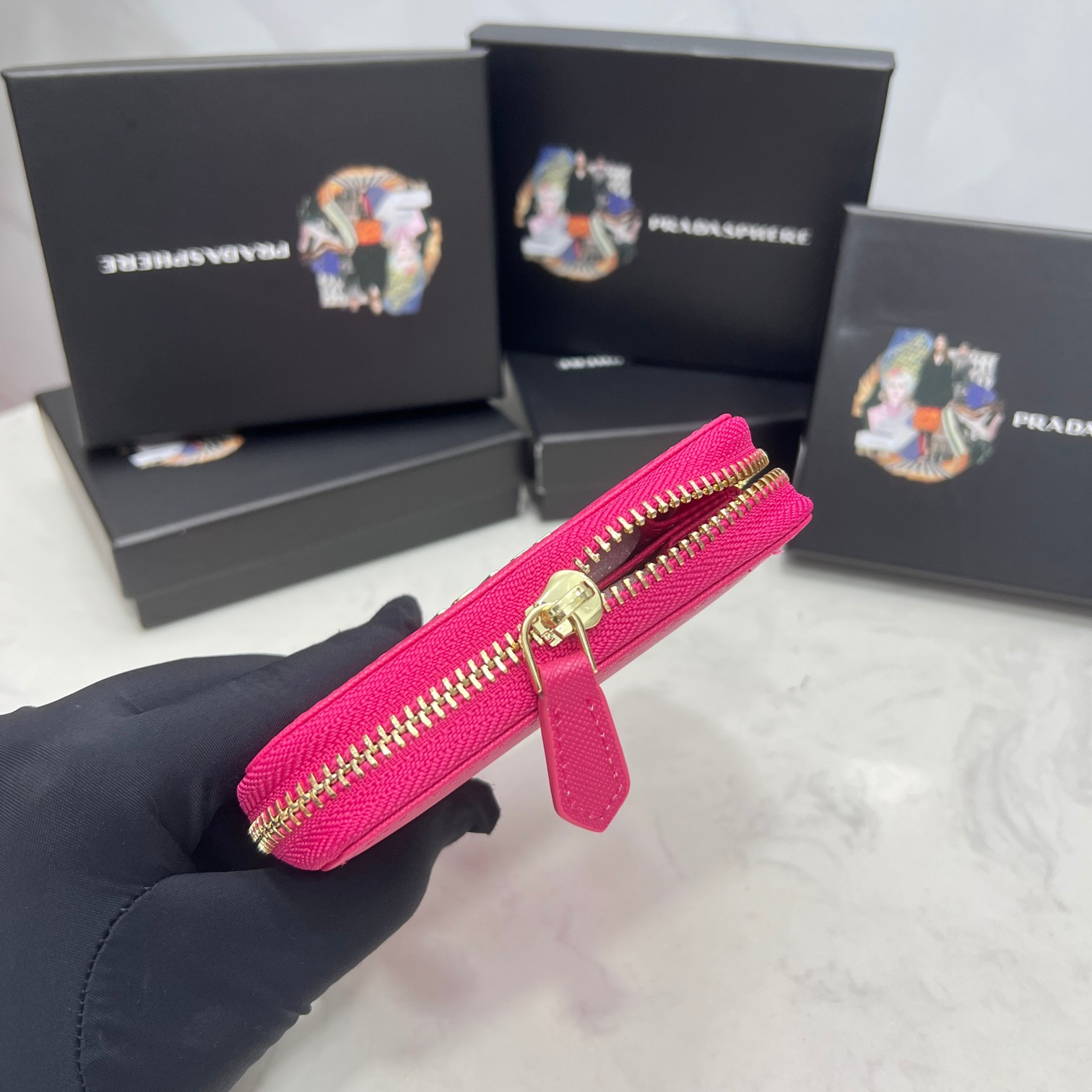 PRADA/プラダ サフィアーノレザー カードケース-高島屋オンラインストア - 公式