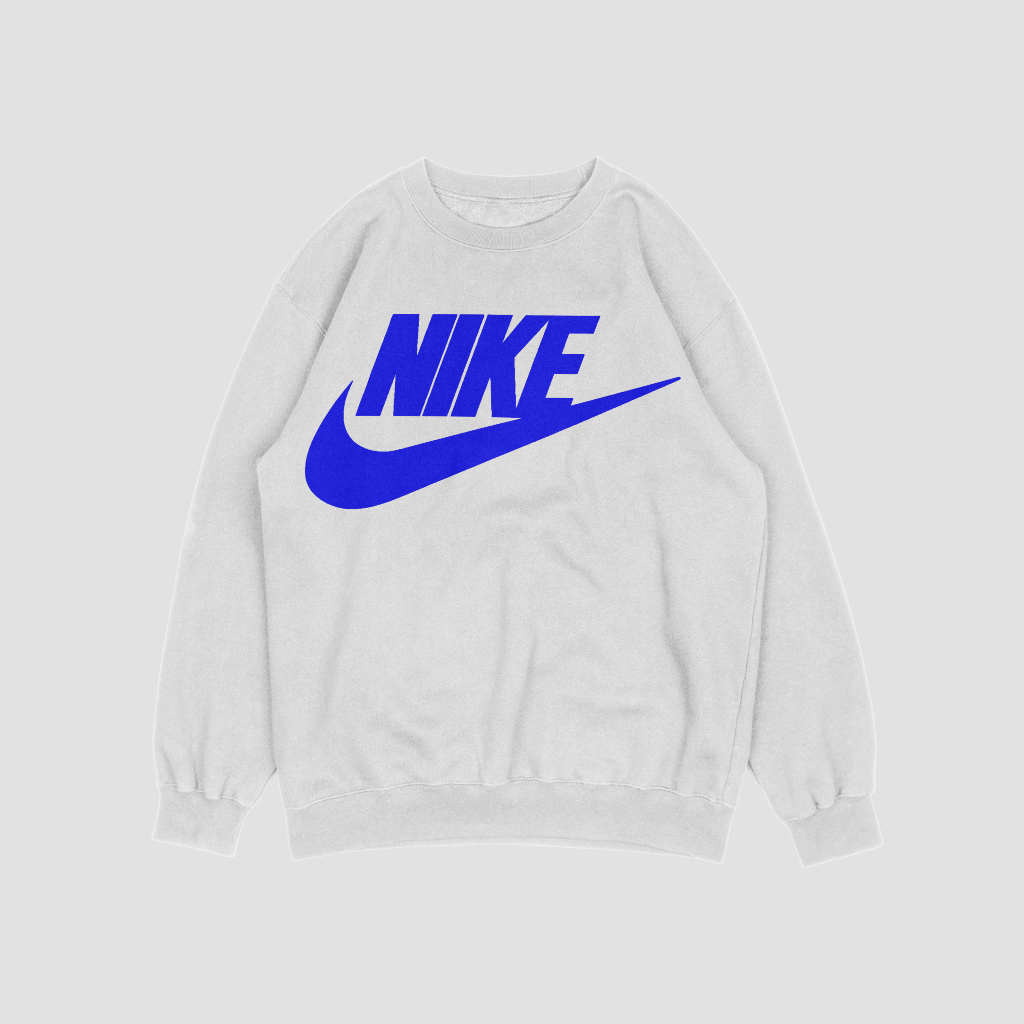 NIKEスウェット クル パーカー プリント  綿　男女兼用