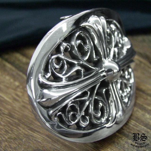 クロムハーツ クラシック オーバルクロス バックル 1.5(ベルトなし)