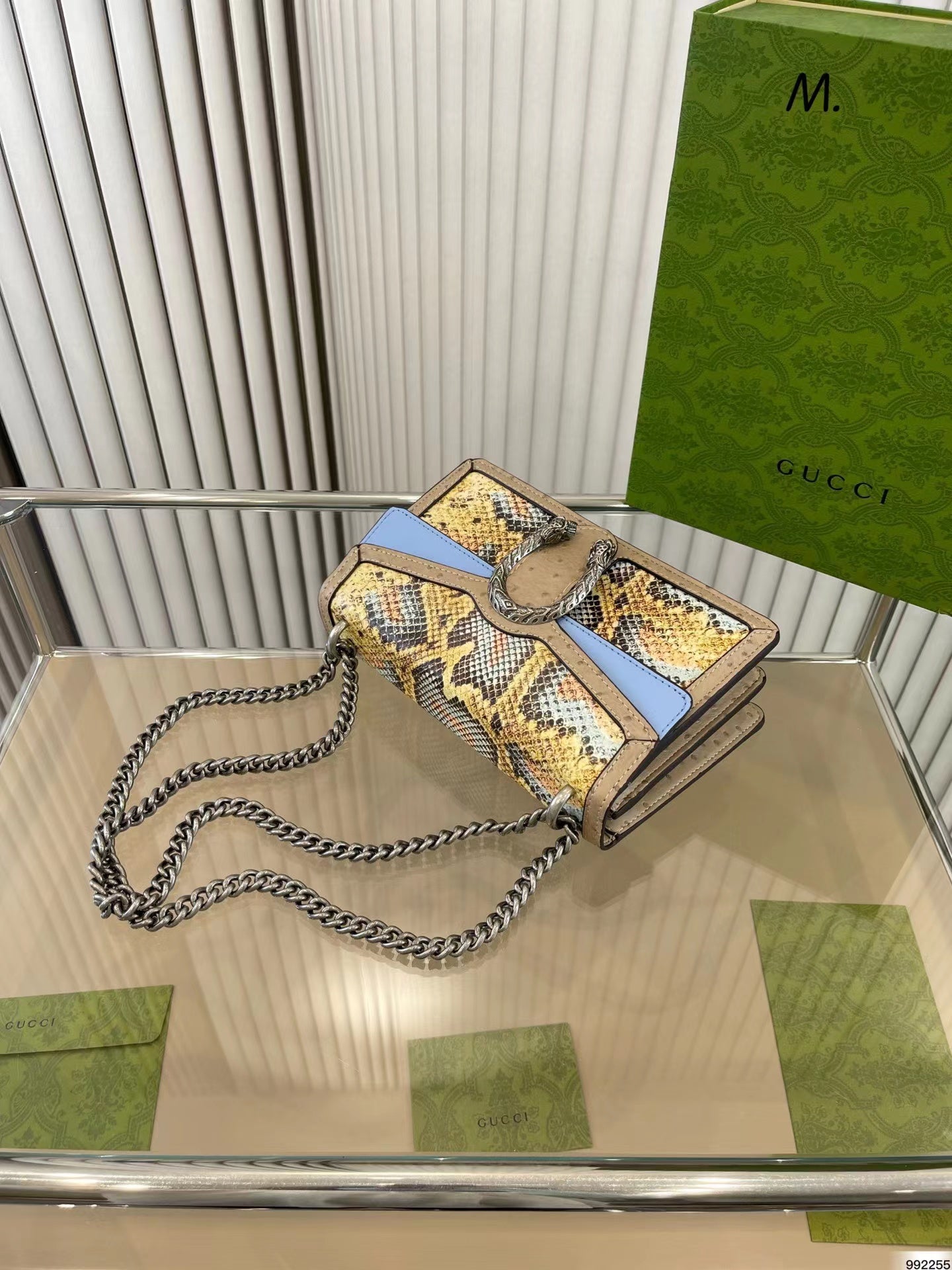 【GUCCI】グッチ 〔ディオニュソス〕レザー ショルダーバッグ