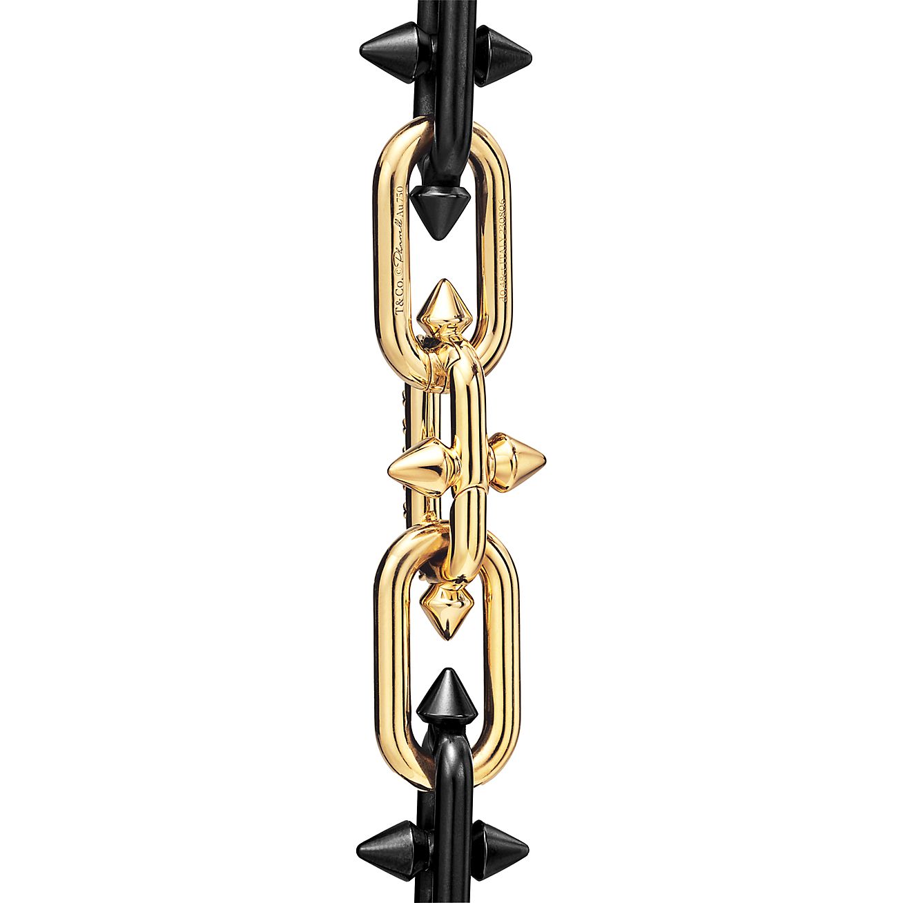 ティファニー タイタン BY ファレル・ウィリアムス ネックレス ダイヤモンド チタン ゴールド