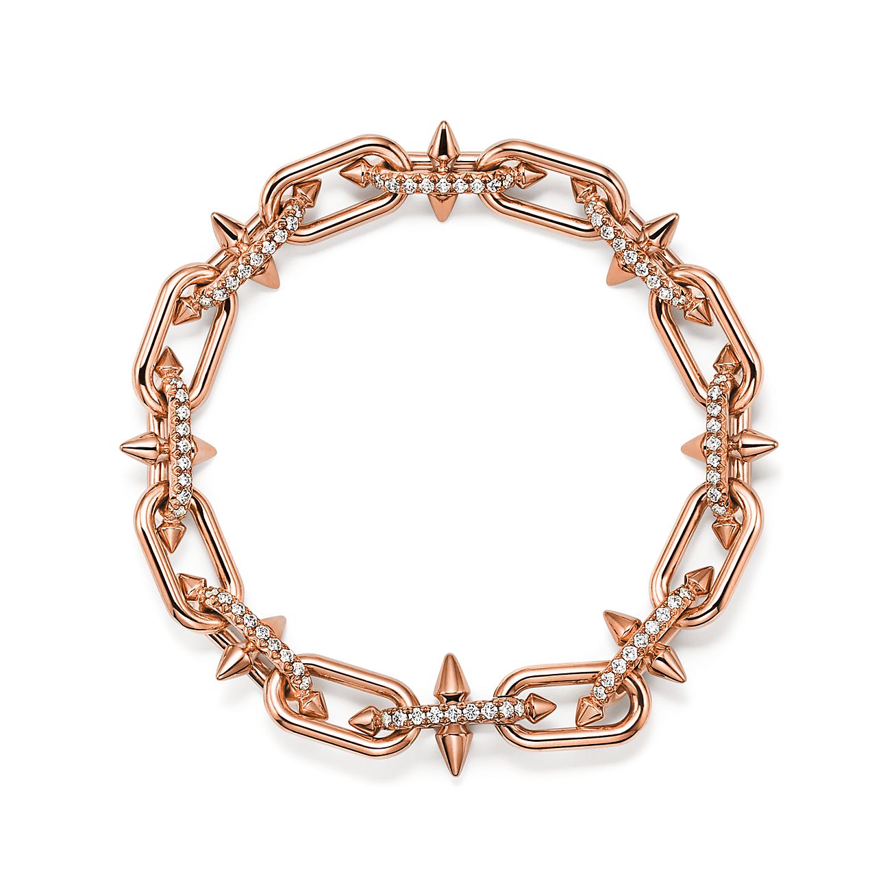 ティファニー タイタン BY ファレル・ウィリアムス ブレスレット ダイヤモンド ローズゴールド