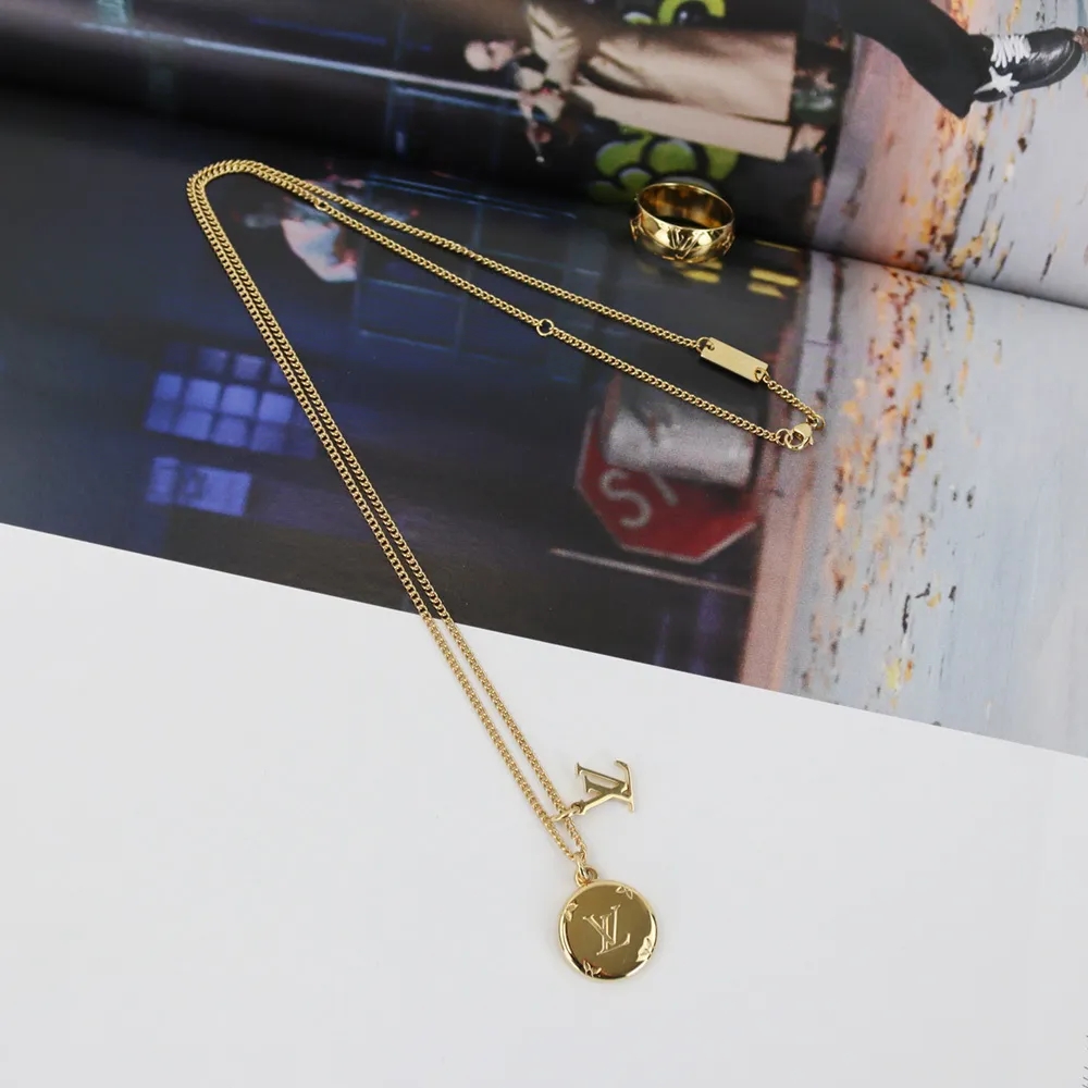 【国内発送/直営店】ネックレス リング モノグラムM80189